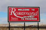 Welcome to Rosamond, Gateway to Progress, Mojave Desert, Antelope Valley, Kern County, CSCD02_070