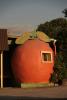 Giant Orange Fruit Building, Roadside Attraction, Lemoncove, CSCD02_188