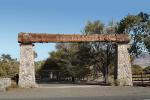 Cabin Bar Ranch Entrance, entrance, gate, Lone Pine, Inyo County