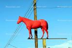 Red Horse landmark, Bishop, Inyo County, Owens Valley