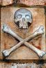 Skull and Crossbones, Mission Santa Barbara, CSCV02P02_13B.1741