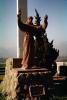 Padre, statue, priest, Sierra Retreat, Cross Creek, 1950s, CSCV02P06_05