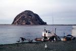 Morro Rock, Volcanic Plug, dock, harbor, January 1976, 1970s, CSCV02P06_11