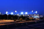Grizzlies Stadium, Fresno, California, Twilight, Dusk, Dawn