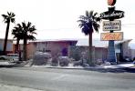 Desi Arnaz, Indian Wells Hotel, Inn, exterior, building, cactus garden, rocks, street, road, March 1960, 1960s, CSCV03P15_17