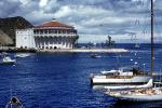 The Casino, Avalon Harbor, Catalina Island, 1960s, Harbor
