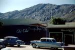 David Roth Chi Chi Club, building, Chevy Car, Cadillac, Palm Springs, March 1958,1950s, CSCV05P01_02