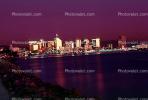 San Diego Skyline, Sunset, Sunclipse, buildings, cityscape, dawn, dusk, twilight, CSDV01P01_17