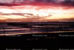 Pacific Ocean, Pier, Waves, Sunset, Sunclipse, Oceanside, CSDV01P11_11