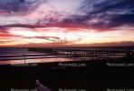 Pacific Ocean, Pier, Waves, Sunset, Sunclipse, Oceanside, CSDV01P11_13