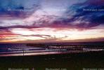Pacific Ocean, Pier, Waves, Sunset, Sunclipse, Oceanside, dawn, dusk, twilight, CSDV01P11_14