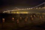 San Francisco Oakland Bay Bridge, Night, nightime, Exterior, Outdoors, Outside, Nighttime, CSFD01_009