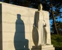 Sculpture by Jean de Marco, Presidio, World War II Memorial, Curved Wall, WWII, WW2, CSFD02_111