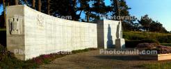 World War II Memorial, Presidio, Panorama, Curved Wall, CSFD02_116
