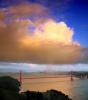 Golden Gate Bridge, Sunset, Cumulus Cloud, CSFD05_144