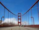 North Tower, Golden Gate Bridge, Marin Headlands, fog, CSFD05_266