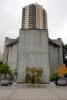 Unitarian Church, Cement Building, Water Fountain, Architecture, CSFD06_020
