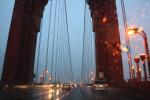 Golden Gate Bridge, Twilight, Dusk, Dawn, detail