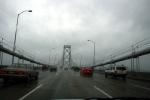 rain, rainy, cables, San Francisco Oakland Bay Bridge, Westbound, CSFD06_141