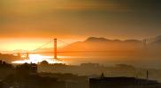 Golden Gate Bridge, Sunset, CSFD06_230C