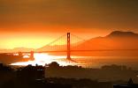 Golden Gate Bridge, Sunset, CSFD06_230D