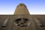 Coit Tower, building, detail