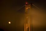 Fog Moon and Bridge