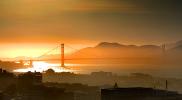 Golden Gate Bridge, Sunset, CSFD07_081