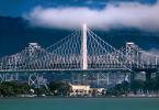 New and Old Bay Bridge, new eastern section, self-anchored suspension main span