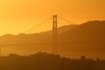 Golden Gate Bridge into the Golden Sunset, CSFD08_115