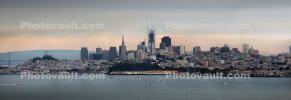 Cityscape, Highrise, skyscrapers, skyline, Manhattanization of San Francisco, CSFD08_259