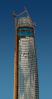 Salesforce Tower under Construction, 542 HC-L 18/36 Litronic luffing boom cranes, Highrise, skyscraper, CSFD08_285