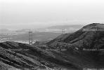 1973, Golden Gate Bridge from Mount Tam, 1970s