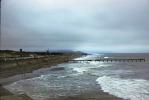 Playland, Pier, Ocean-Beach, Pacific Ocean, Waves, Seawall, 1950s, CSFV01P01_13