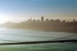 Early Morning, sunrise, Golden Gate Bridge, hazey fog, CSFV01P06_08