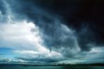 Dark Angry Storm Clouds, The Skyline, 1979, 1970s, CSFV01P07_15