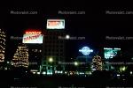 Union Square, Night, Nightime, Exterior, Outdoors, Outside, Nighttime, Billboards, Buildings, Lights, PanAm, Suntory, downtown, downtown-SF
