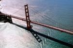 Golden Gate Bridge Silver Sheen Aerial
