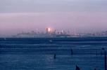 Bank of America Building from Sausalito, Sunset, Sunclipse