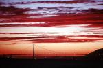 Golden Gate Bridge, Sunset, Sunclipse, dusk, dawn, twilight, CSFV04P10_10