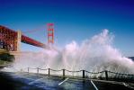 Golden Gate Bridge Splash, Fort Point, CSFV05P07_02.1742