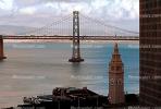 Embarcadero Center, San Francisco Oakland Bay Bridge, CSFV05P11_09.1742