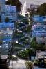 Hairpin Turns, Switchback, S-curve, curviest, homes, houses, buildings, rooftops, CSFV05P14_02