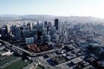 Embarcadero Freeway, cityscape, skyline, buildings, highrise, Skyscrapers, Downtown, Outdoors, Outside, Exterior, sunny day, CSFV05P14_08