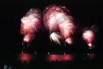 Fireworks, 50th anniversary celebration, Golden Gate Bridge, May 24th, 1987, 1980s, CSFV07P09_12