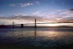 San Francisco Oakland Bay Bridge in the early morning, CSFV07P12_12