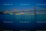 San Francisco Oakland Bay Bridge, Twilight, Dusk, Dawn, CSFV09P07_17