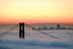 Golden Gate Bridge, Transamerica Pyramid, Sunrise, CSFV10P01_15
