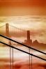 San Francisco Oakland Bay Bridge, Golden Gate Bridge, Coit Tower, Sunrise, CSFV10P02_05B