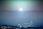 Moonrise over the Eastbay hills, Hunters Point Gantry Crane, from Twin Peaks, CSFV12P04_17